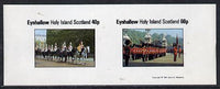 Eynhallow 1981 Uniforms (Horseguards & Grenadiers) imperf,set of 2 values (40p & 60p) unmounted mint