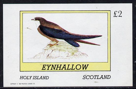 Eynhallow 1982 Martin imperf deluxe sheet (£2 value) unmounted mint