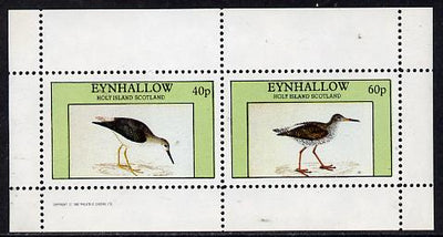 Eynhallow 1982 Waders #3 perf,set of 2 values (40p & 60p) unmounted mint