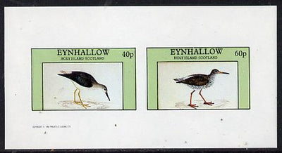 Eynhallow 1982 Waders #3 imperf,set of 2 values (40p & 60p) unmounted mint
