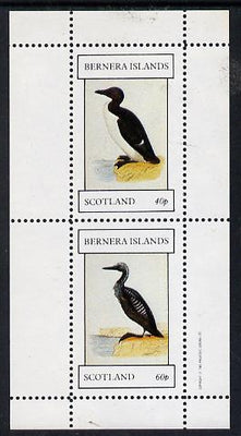 Bernera 1982 Sea Birds perf,set of 2 values (40p & 60p) unmounted mint