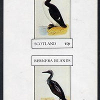 Bernera 1982 Sea Birds imperf,set of 2 values (40p & 60p) unmounted mint