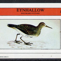 Eynhallow 1982 Waders #4 imperf deluxe sheet (£2 value) unmounted mint