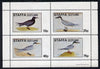 Staffa 1981 Sea Birds #01 perf,set of 4 values (10p to 75p) unmounted mint