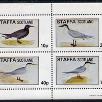 Staffa 1981 Sea Birds #01 perf,set of 4 values (10p to 75p) unmounted mint