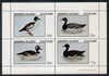 Bernera 1981 Ducks #1 perf,set of 4 values (10p to 75p) unmounted mint
