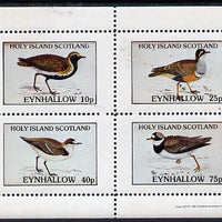 Eynhallow 1981 Waders #2 perf,set of 4 values (10p to 75p) unmounted mint