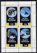 Staffa 1981 Rescue Dogs perf,set of 4 values (10p to 75p) unmounted mint