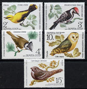 Russia 1979 Birds set of 5 unmounted mint, SG 4922-26, Mi 4883-87*