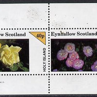 Eynhallow 1982 Roses perf,set of 2 values (40p & 60p) unmounted mint
