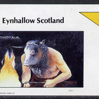 Eynhallow 1982 Mythology (Minotaur) imperf deluxe sheet (£2 value) unmounted mint