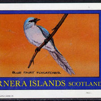 Bernera 1982 Flycatcher imperf deluxe sheet (£2 value) unmounted mint