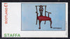 Staffa 1982 Antique Chairs (Chippendale) imperf souvenir sheet (£1 value) unmounted mint