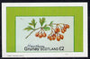 Grunay 1982 Fruits (Hawthorn) imperf deluxe sheet (£2 value) unmounted mint