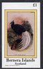 Bernera 1982 Pheasant imperf souvenir sheet (£1 value) unmounted mint