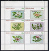 Staffa 1982 Roses #4 perf set of 6 values (15p to 75p) unmounted mint