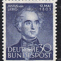 Germany - West 1953 150th Birth Anniversary of Liebig (Chemist) unmounted mint SG 1092