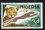 Nigeria 1965-66 Cheetah 3d from Animal Def set unmounted mint SG 176*