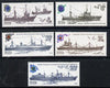 Russia 1983 Fishing Vessels set of 5 unmounted mint, SG 5341-45, Mi 5287-91*