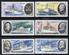 Russia 1979 Soviet Scientific Research Ships set of 6 unmounted mint, SG 4948-53, Mi 4906-11*