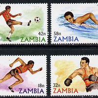 Zambia 1980 Olympic Games set of 4 unmounted mint, SG 311-14*