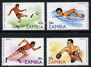 Zambia 1980 Olympic Games set of 4 unmounted mint, SG 311-14*
