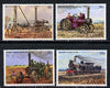 Zambia 1983 Early Steam Engines set of 4 unmounted mint, SG 375-78*