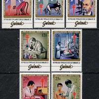 Guinea - Conakry 1983 Centenary of Discovery of Tubercle Bacillus set of 7, SG 1089-95
