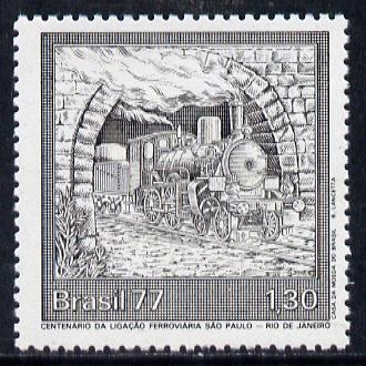 Brazil 1977 Railway Centenary, SG 1665*