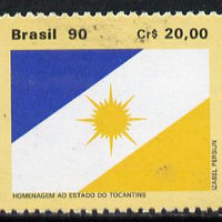 Brazil 1990 State of Tocantines (Flag) SG 2432*