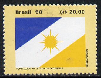 Brazil 1990 State of Tocantines (Flag) SG 2432*