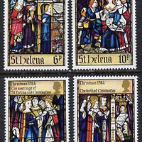 St Helena 1984 Christmas set of 4 unmounted mint, SG 450-53