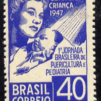 Brazil 1947 Children's Week unmounted mint, SG 747*