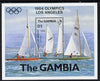 Gambia 1984 Olympic Games m/sheet (Yachting) unmounted mint SG MS 533