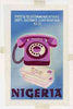 Nigeria 1972 Posts & Telecommunications Corporation - original hand-painted artwork for undenominated value (showing Telephone and letters) by Austin Ogo Onwudimegwu on card 5" x 8.5"