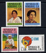 Honduras 1980 Women's Commission set of 4 unmounted mint (SG 990-3)