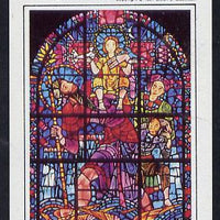 Eynhallow 1981 Stained Glass Windows imperf souvenir sheet (£1 value) unmounted mint