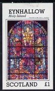 Eynhallow 1981 Stained Glass Windows imperf souvenir sheet (£1 value) unmounted mint