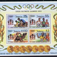 Jamaica 1984 Olympic Games m/sheet unmounted mint, SG MS 604