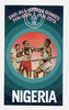 Nigeria 1973 Second All Africa Games - original hand-painted artwork (undenominated) by Austin Ogo Onwudimegwu showing Boxing, on card 5" x 8.5"