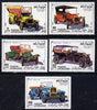 Afghanistan 1989 Vintage Cars perf set of 5 unmounted mint, SG 1278-82*