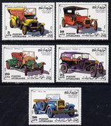 Afghanistan 1989 Vintage Cars perf set of 5 unmounted mint, SG 1278-82*