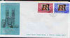 Montserrat 1972 Royal Silver Wedding set of 2 on illustrated cover with first day cancel