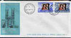 British Virgin Islands 1972 Royal Silver Wedding set of 2 on Illustrated cover with first day cancel