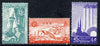 Syria 1958 Damascus Fair set of 3, SG 659-61*