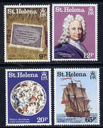 St Helena 1986 Halley's Comet set of 4 unmounted mint (SG 482-85)