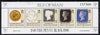 Isle of Man 1990 150th Anniversary of Penny Black perf sheetlet containing strip of 5 unmounted mint SG 442a
