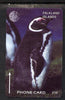 Telephone Card - Falkland Islands £10 'phone card showing the Penguin (Cable & Wireless)
