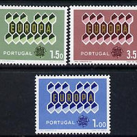 Portugal 1962 Europa set of 3 unmounted mint, SG 1213-15*