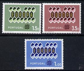 Portugal 1962 Europa set of 3 unmounted mint, SG 1213-15*